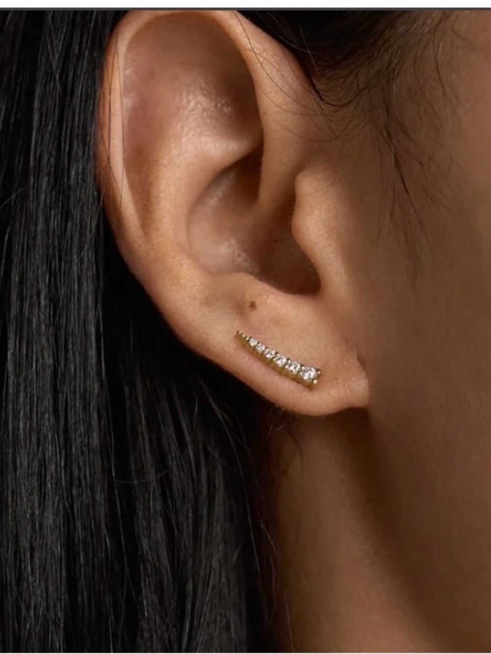 Jade Trau earring
